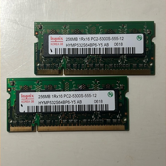 Hynix PC-5300 memory card set of 2 - Picture 5 of 5
